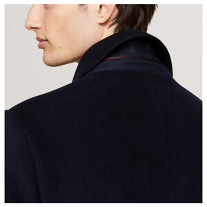 Tommy Hilfiger Smart Casual Wool Rich Coat